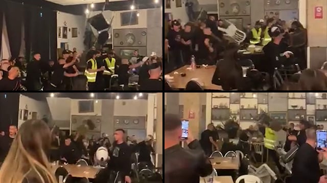 קטטות באולמי גני סאם באור יהודה