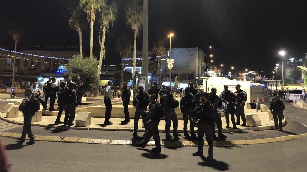 תגבור כוחות משטרה במזרח ירושלים
