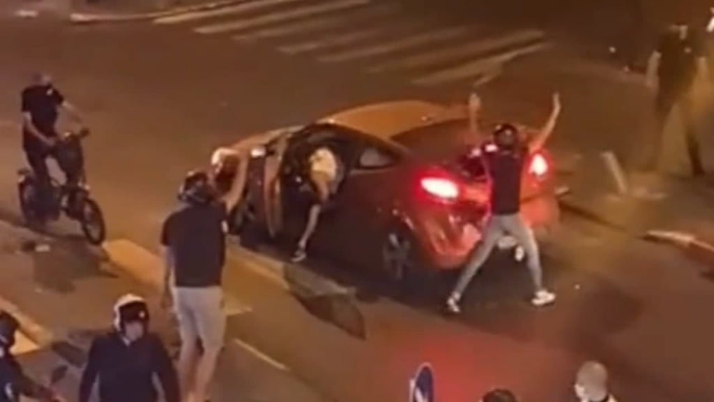 תקיפת הנהג היהודי ביפו, בשבוע שעבר תיעוד חדש מהלינץ' ביפו