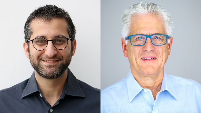 מימין: אדוארדו שובל ואלירן לזר