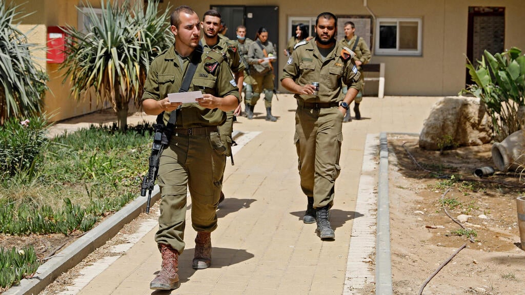 כוחות הביטחון בנגב, היום (צילום: AFP) כוחות ביטחון בנגב