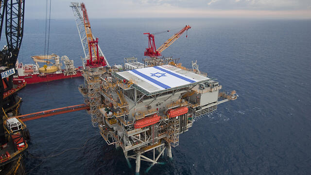 Tamar gas field in Mediterranean Sea