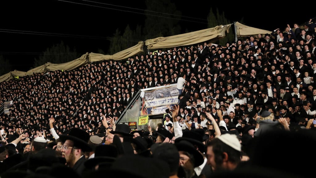 ההילולה בערב האסון (צילום: רויטרס) ההילולה בערב האסון