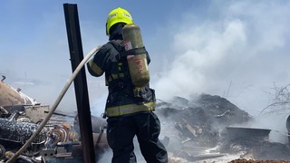 כיבוי אש משיגים שליטה על השריפה סמוך למושב זיתן