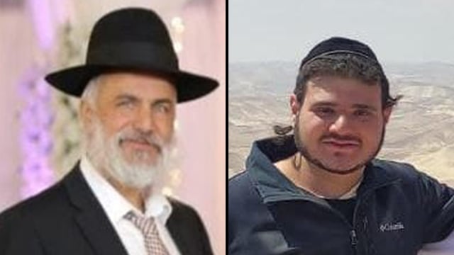 יעקב אלחנן ז"ל (מימין) ואריאל צדיק ז"ל