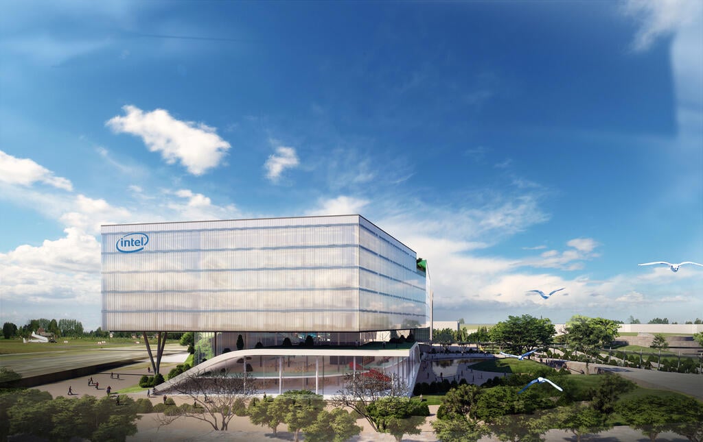 קמפוס אינטל בחיפה (הדמיה: Intel) קמפוס אינטל החדש בחיפה