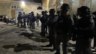 השוטרים בהתפרעויות בהר הבית