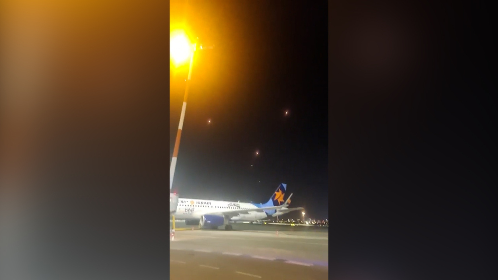 טילים בשמי נתב"ג