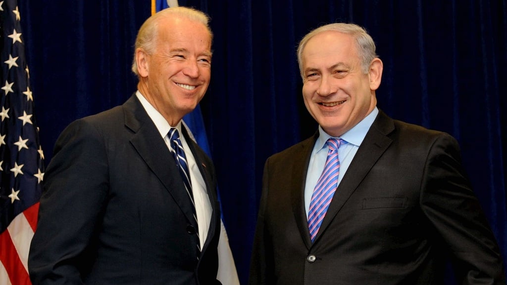 U.S. President Joe Biden with Prime Minister Benjamin Netanyahu (Photo: GPO) ג'ו ביידן ובנימין נתניהו