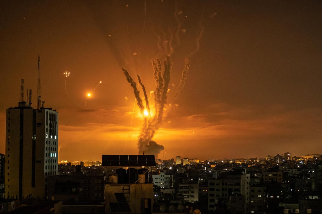 תקיפת צה"ל בצפון רצועת עזה בעקבות ירי הרקטות