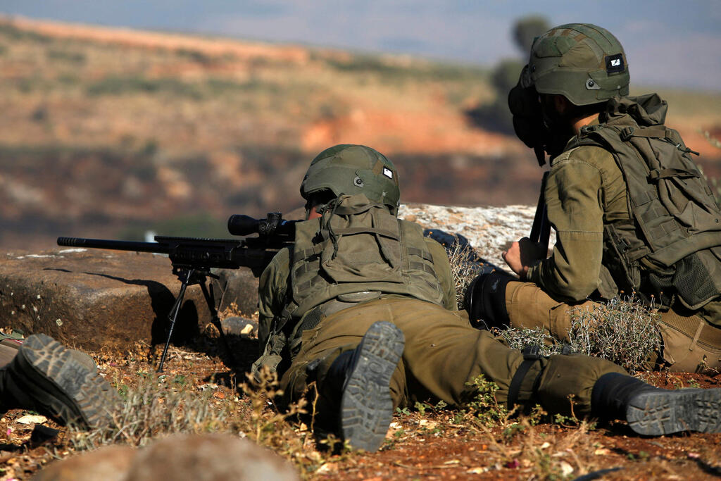 כוחות צה"ל ליד גבול לבנון