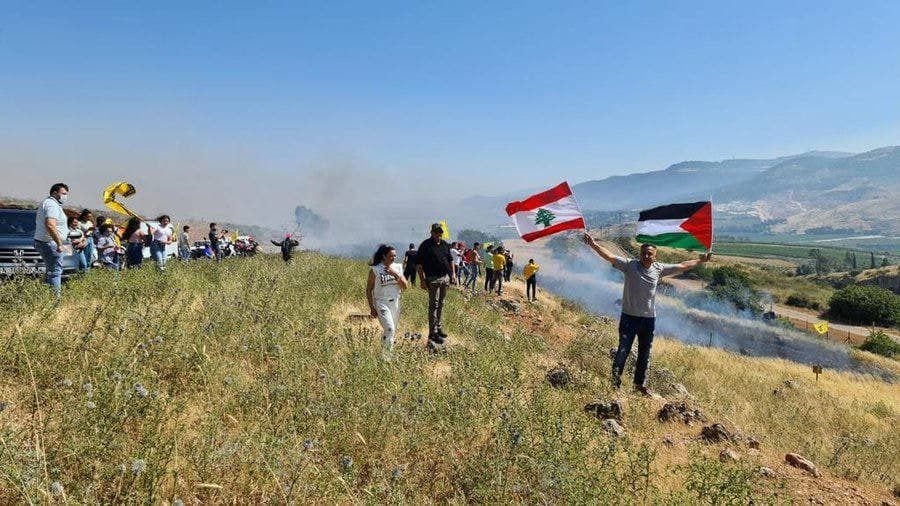 חשש שמפגינים לבנונים פרצו לשטח ישראל