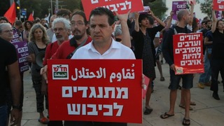 ההפגנה בהבימה