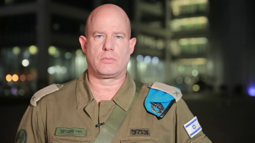 IDF Chief Spokesperson Brig. Gen. Hidai Zilberman (Photo: Tal Shimoni) הדי זילברמן