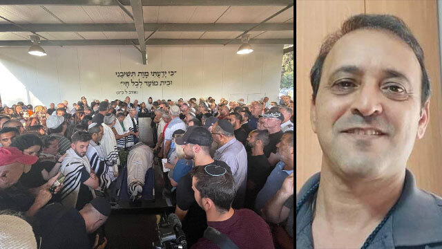 הלוויתו של יגאל יהושע ז"ל
