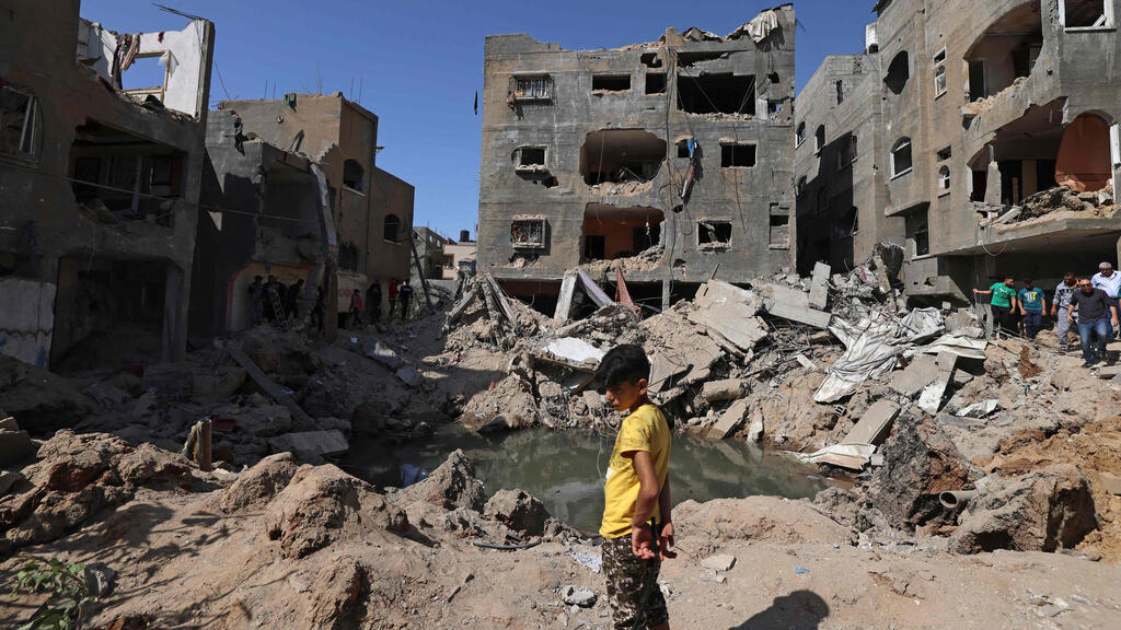 ההרס בעזה. איך נכון לשקם את הרצועה? (צילום: AFP) ההרס בעזה
