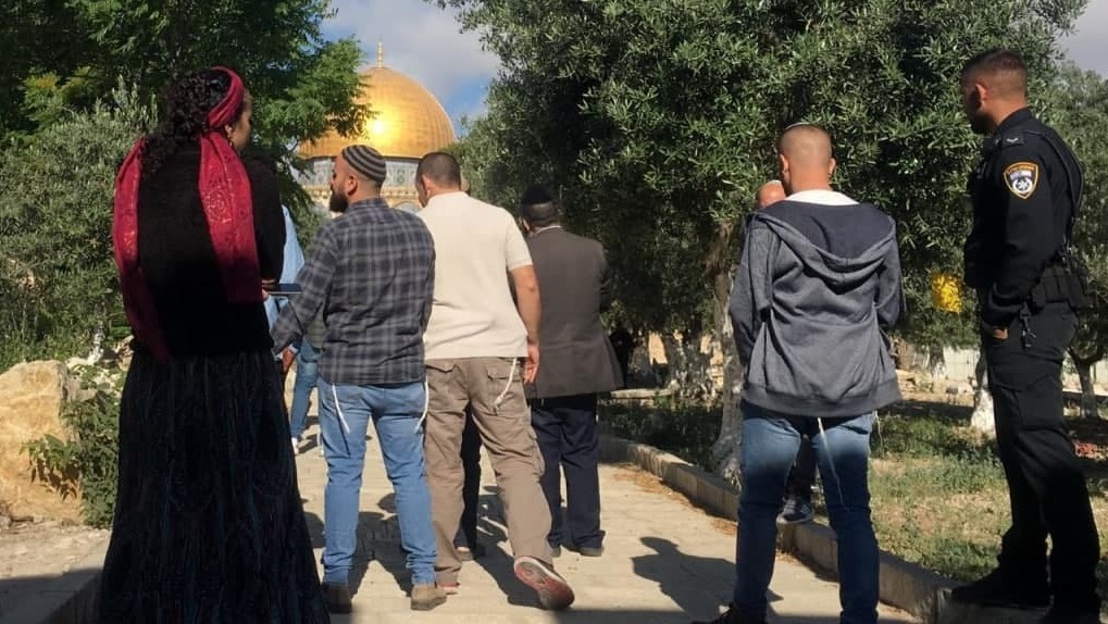 הר הבית נפתח לתפילת מתפללים יהודים לאחר מבצע שומר החומות