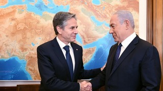 בנימין נתניהו ואנתוני בלינקן