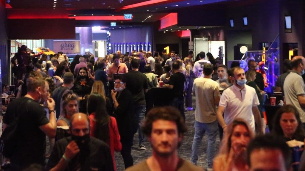 Cinemas reopen in Israel as coronavirus restrictions are eased (Photo: Moti Kimchi) פתיחת יס פלאנט ראשון לציון