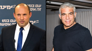 יאיר לפיד ונפתלי בנט