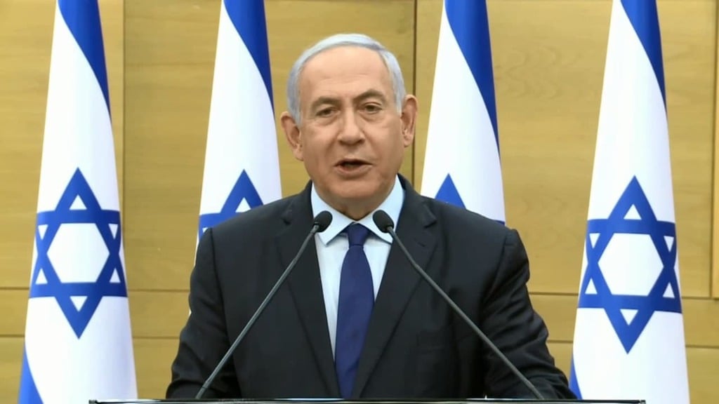 "הם קוראים לממשלה הזאת 'ממשלת ריפוי', ריפוי של מי?". נתניהו, הערב (צילום: קונטקט) בנימין נתניהו