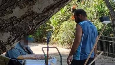 התמונות מחיפה הופצו בקבוצות השונות (מתוך פייסבוק) שלומי ואורן קורידו