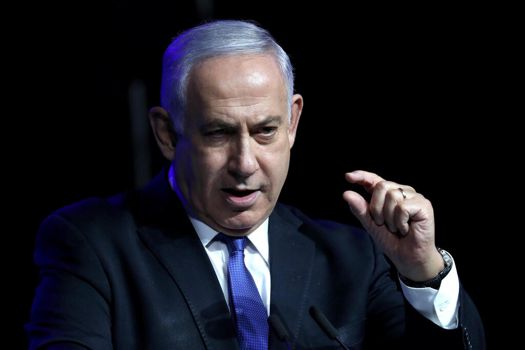 בנימין נתניהו בטקס ההוקרה