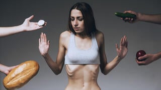אנורקסיה הפרעות אכילה אנורקטית אנורקטי