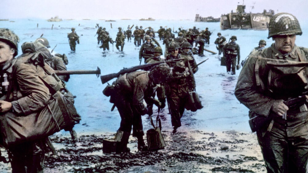 Soldiers in Normandy (Photo: Shutterstock) הנחיתה בנורמנדי