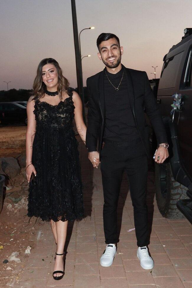 היו פקקים בדרך? לואי עלי ואשתו