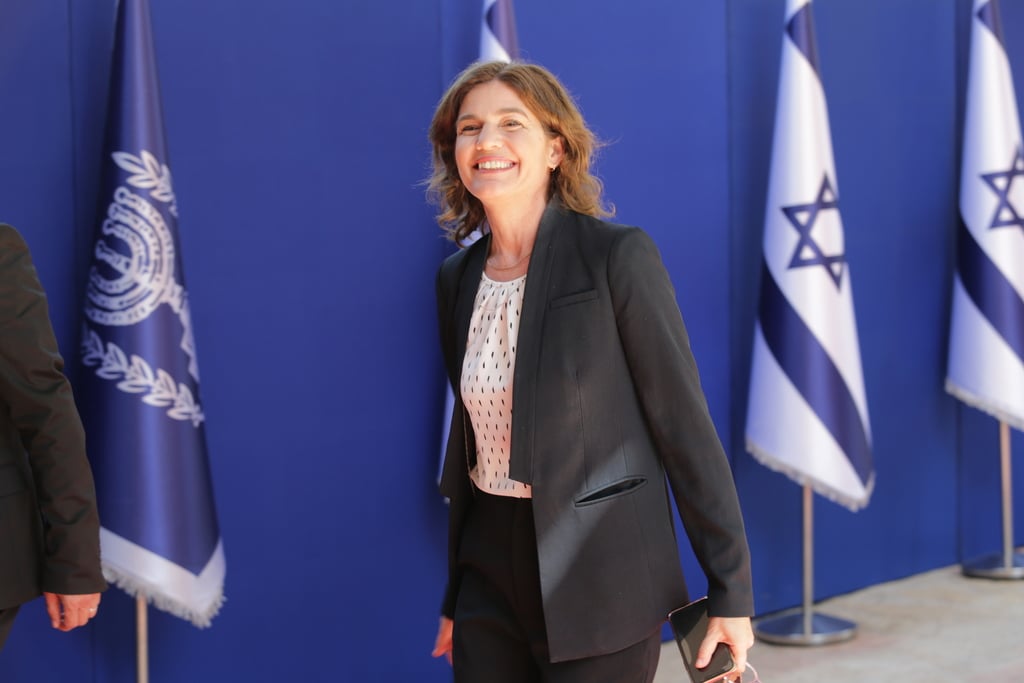 ראובן ריבלין מארח את התמונה המסורתית בבית הנשיא של ממשלת ישראל ה-36