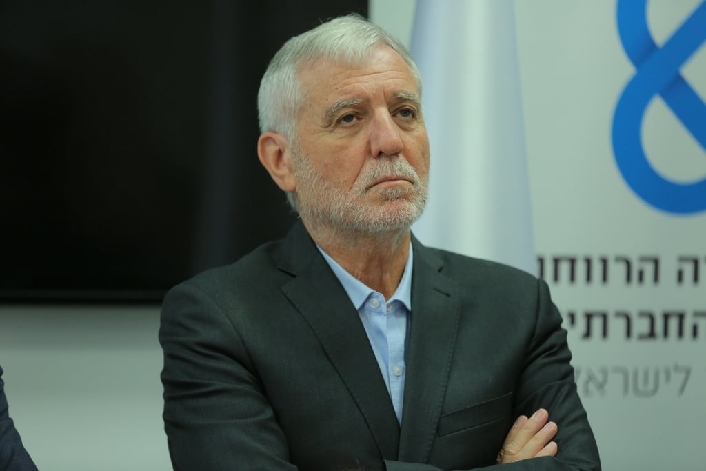 "זאת מהפכה של פעם בכמה עשורים". שר הרווחה מאיר כהן (צילום: מתן רייזמן, לע"מ) טקס חילופי שרים במשרד העבודה והרווחה