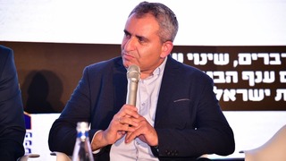 שר הבינוי והשיכון, זאב אלקין, בכנס הקבלנים 2021