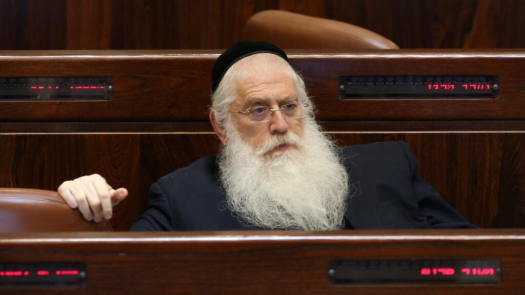 United Torah Judaism MK Meir Porush (Photo: Alex Kolomoisky) מאיר פרוש
