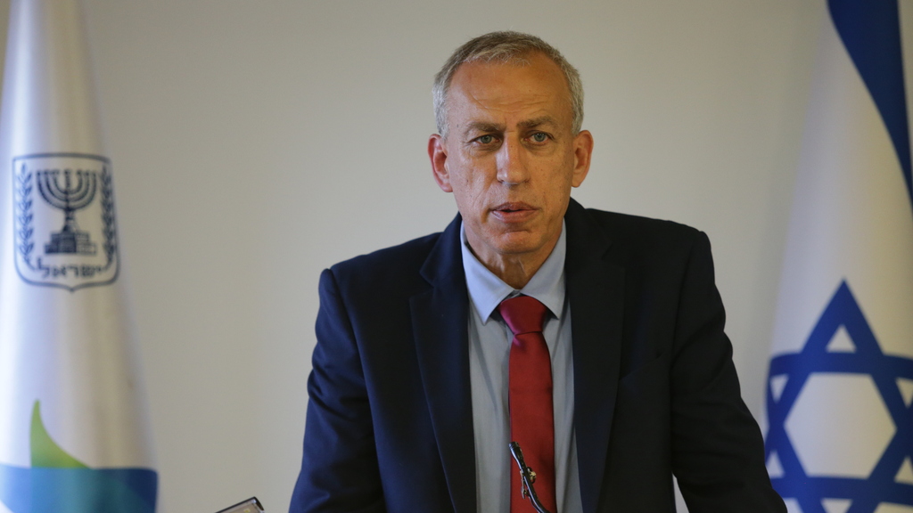 Coronavirus czar Prof. Nachman Ash (Photo: Alex Kolomoisky) נחמן אש