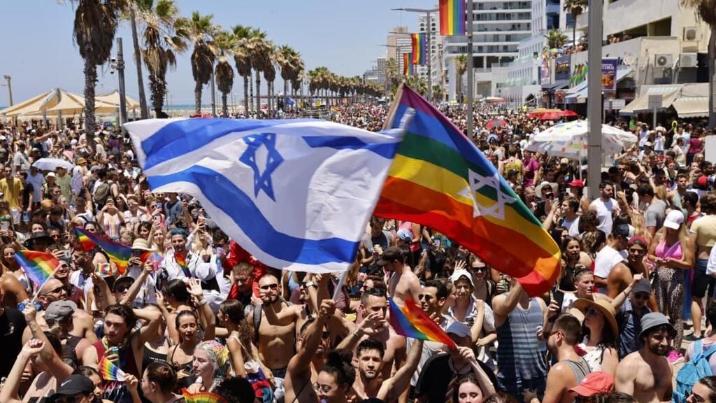 מצעד הגאווה בתל אביב (צילום: גיא יחיאלי) מצעד הגאווה בתל אביב