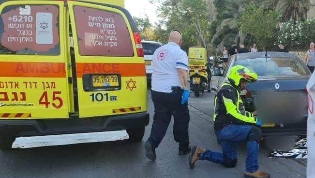 הולך רגל הרוג בתאונת דרכים בבאר שבע