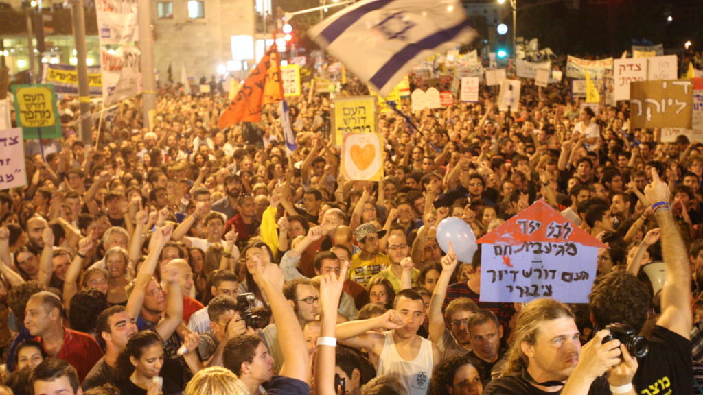 המחאה החברתית. למרות ההבטחות, מעט מאוד נעשה מאז (צילום: אלכס קולומויסקי) המחאה החברתית
