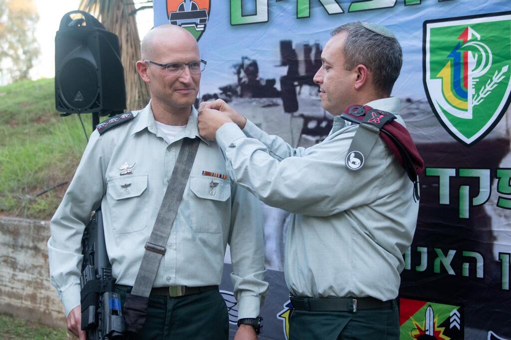 אל"מ שרון אסמן והאלוף אליעזר טולדנו
