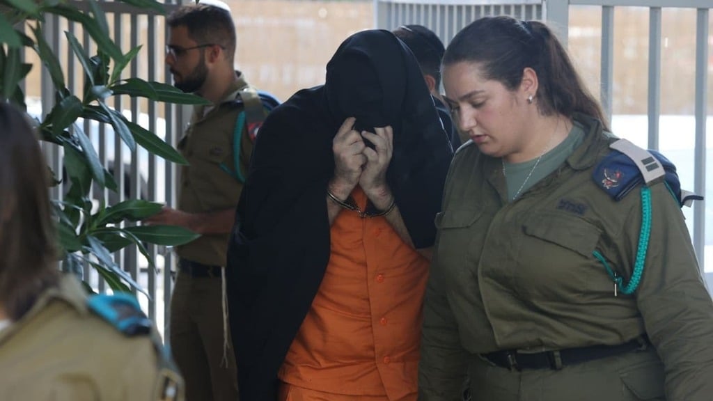 הקצין בבית הדין הצבאי בקריה ביוני השנה (צילום: מוטי קמחי) הקצין המורשע