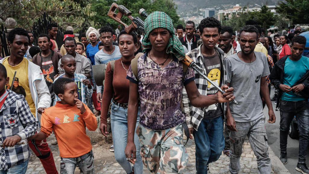 Rebel forces in Tigray (Photo: AFP) כוחות ה מורדים ב תיגראי אתיופיה