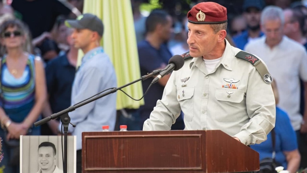 "אסמן ימשיך לשמש כהשראה עבורנו". אמיר ברעם (צילום: דובר צה"ל) אמיר ברעם, אלוף פיקוד הצפון