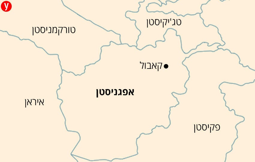 אפגניסטן מפה