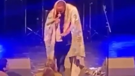 נאור ציון בהופעה בכנס המתגייסים בנס ציונה