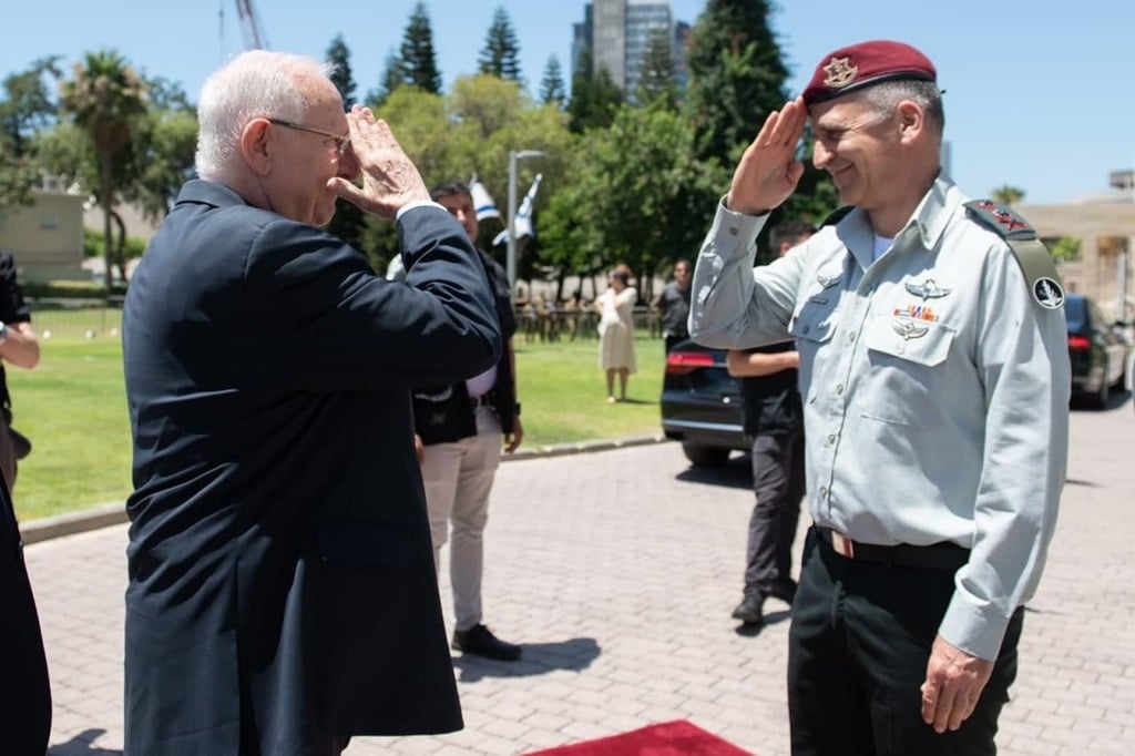 מערכת הביטחון הישראלית נפרדת ומצדיעה לנשיא המדינה העשירי ראובן (רובי) ריבלין