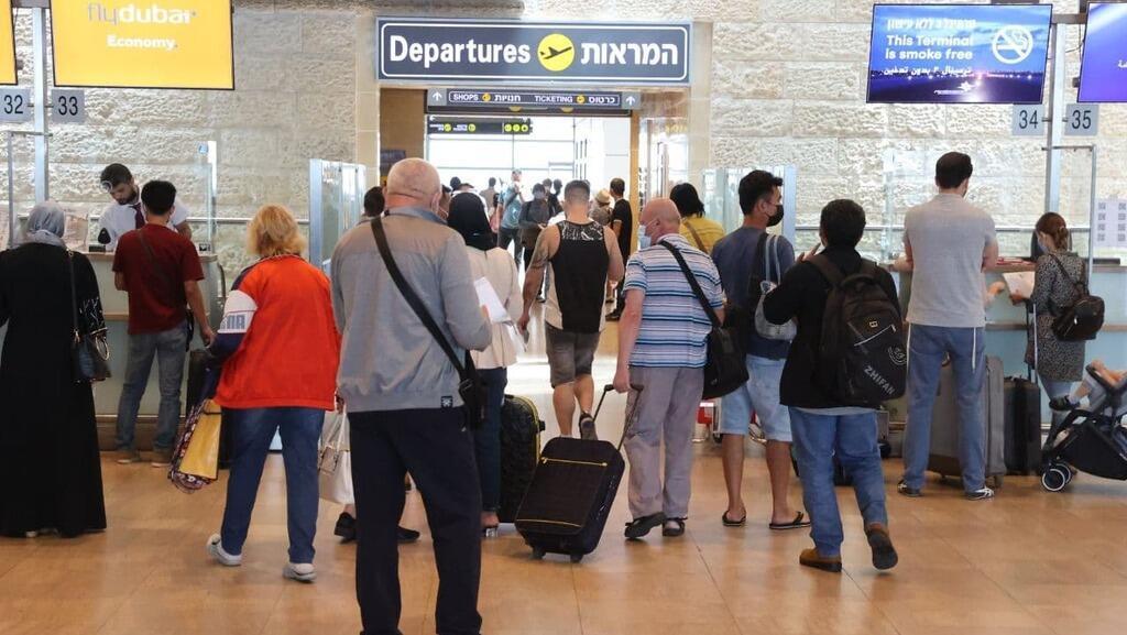 נתב"ג טיסות טסים קורונה הקורונה שדה תעופה בן גוריון (צילום: מוטי קמחי ) נתב"ג טיסות טסים קורונה הקורונה שדה תעופה בן גוריון