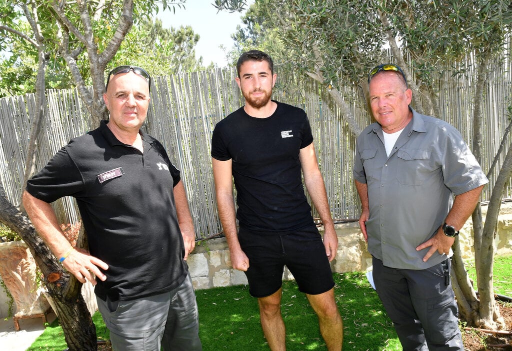 אמנון זיו ,טל זעפרני וזיו וולק (צילום: חיים הורנשטיין) אמנון זיו ,טל זעפרני וזיו וולק