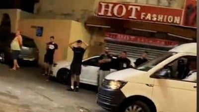 דקות אחרי הירי במאפייה זירת אירוע ירי על מאפייה בנצרת
