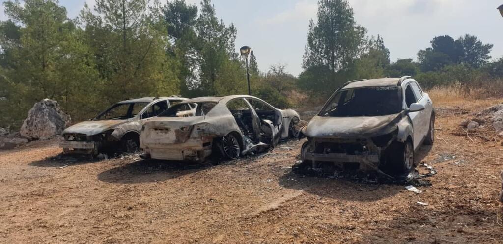 המכוניות השרופות בורד הגליל