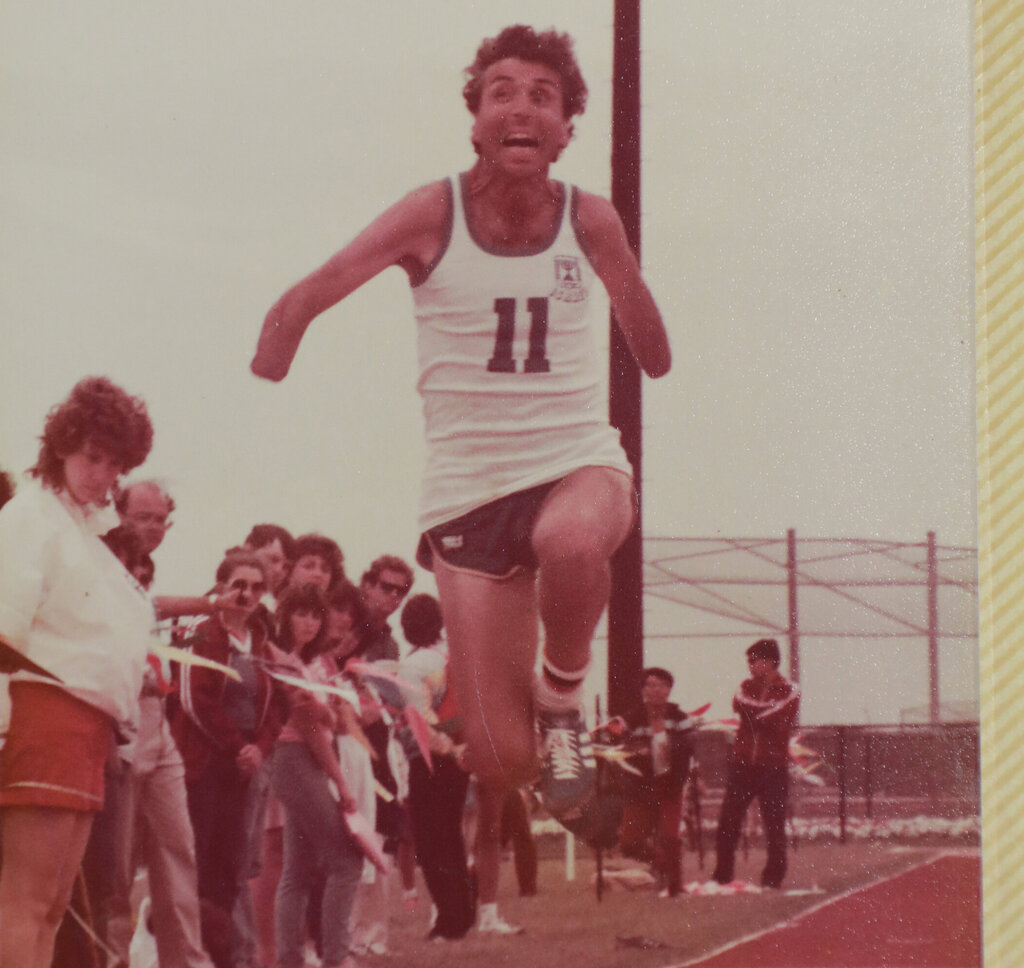 Gershoni at the Paralympic games (Photo: Courtesy) יקותיאל גרשוני